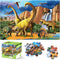 Jumbo Floor Puzzle for Kids,48 Piece Waterfall Dinosaur Large Jigsaw Puzzles, Fun