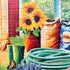 300 Piece Jigsaw Puzzle - Vibrant Farm Garden Cottage for Adults and Kids