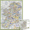 1000 Piece Jigsaw Puzzle - Comical Map of Ireland Artwork by Tim Bulmer - Funny Jigsaw Puzzles for Adults