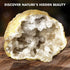 Break Open A Gigantic Geode, Large Geode with Crystals, Earth Science Kit for Kids, Gifts for Rock Collectors