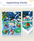 Fangyu Ma Plastic Jigsaw Puzzles for Adults, 2000 Pieces, It's Party Night, No Puzzle Mat Required