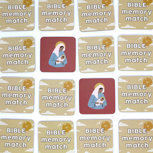 Toddler Matching Memory Match Game - Fun Gifts for Boys & Girls Ages 3 to 7, Biblical Themed Card Game