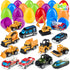 JOYIN 24 Pcs Prefilled Easter Eggs with Cars, Vehicle Toys for Boys