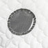 Masirs Universal Baby Stroller Rain Cover, Quilted White Mesh Material for Ventilation and Night Visibility