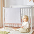 BEDELITE Baby Blankets for Boys and Girls - 30" x 40", Soft Cozy Fuzzy Fleece Blanket for Kids, White
