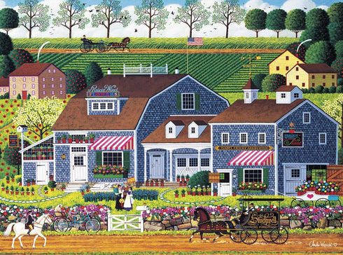 Buffalo Games Charles Wysocki Prairie Wind Flowers - 1000 Piece Jigsaw Puzzle