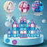 Frozen Magnetic Tiles 110 PCS, Princess Castle Magnetic Blocks, Birthday Gift Ideas for Girls with Carrying Case