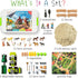 59 2.2 LB 3 5-7, 3-4 PCS Farm Sensory Bin - Sandbox with Lid, Sensory Sand Kit for Boys, Toddler Farm Toys, Take Apart
