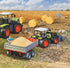Realistic Tipping Trailer with Grey Sides