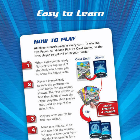 Ravensburger Marvel Eye Found It Card Game - Engaging Family Board Game for All Ages