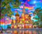 Majestic by Springbok - 1000 Piece Jigsaw Puzzle of St Basil's Cathedral at Sunset - Sunset at Basil's