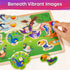 1-3, 6XSET 2-4 2-4, 2 3 SYNARRY Wooden Puzzles for Toddlers Animals Puzzles for Toddlers with Rack, Toddler Puzzles