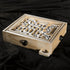 Labyrinth Wooden Maze Game with Two Steel Marbles, Puzzle Game for Adults, Boys and Girls by Hey! Play! , Tan