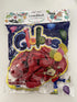 50pcs 10inch Red Ruby Latex Balloons, Thick Double Latex Balloons for Love Bride Wedding Valentine Day Party Decoration