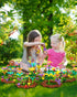 183 Set 3 4 5 6 7 Flower Garden Building Toys for Girls: PCS Kids Gardening Kit Gifts for Year Old Toddler