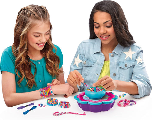 CRA-Z-Art Shimmer ‘N Sparkle 2-in-1 Spin & Bead Friendship Studio Bracelet Maker for Ages 8 and Up