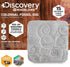 Discovery #MINDBLOWN Colossal Fossil Dig Set, 15-Piece Archeology Excavation Kit, Uncover Real Shark Teeth
