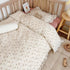 1pc 47X59'', 2-Layer AOJIM Kids Crib Duvet Cover with Colorful Floral Print, Pure Cotton Baby Muslin Toddler Comforter