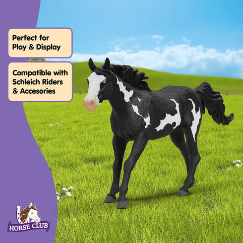 7" 5+ 14900 Schleich Horse Club - Paint Horse Gelding - Collectable, Realistic Toy Horse Figurine for Girls and Boys