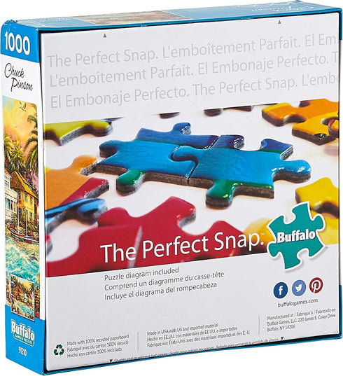 Buffalo Games 1000 - Chuck Pinson - Island Time - Piece Jigsaw Puzzle