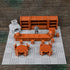 Set, 3D 28mm Miniatures-FF301B Tavern Bar Furniture Terrain Printed Tabletop RPG Scenery and Wargame Terrain Plank