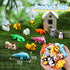 12 3D Set, 3D JOYIN Pcs Printed Animals Mini Animals Printed Toys - Cute Articulated Flexible Figurines Fidget Toys