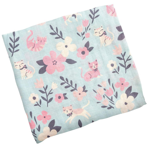 Stephen Joseph, Muslin Swaddle Blanket for Baby Girls and Boys, Newborn Receiving