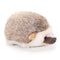 DEMDACO Huddled Small Hedgehog - Wispy Chestnut Children's Plush Stuffed Animal