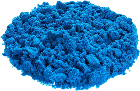 11 3lbs 3 Amazon Basics Piece Moldable Sensory Sand Toy Kit with Castle Molds and Tools, Blue Color, for Kids Ages
