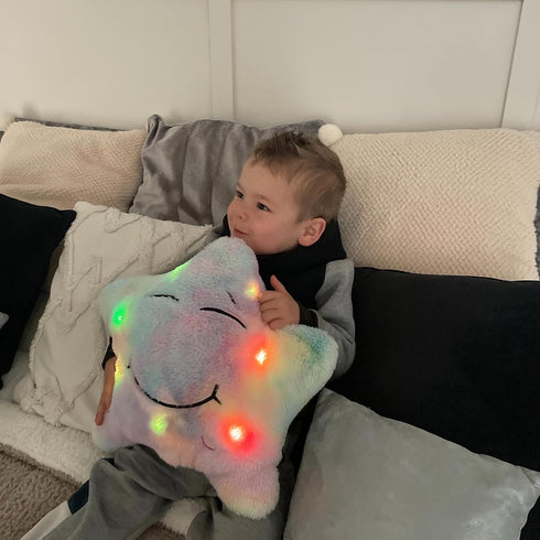 LoveHugs Musical Star Plush Sensory Light Up Newborn Autism Toys - Twinkle Twinkle Little Star Sensory Toys