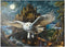 MyPuzzle Magic Owl and Castle - Premium 1000 Piece Jigsaw Puzzle for