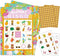 5"x7" Hawaiian Bingo Game Cards (24 Kinds), Luau Aloha Tropical Summer Party Game for Family Activities