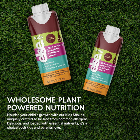 25+ 2-12 8 oz, 16-Pack Else Nutrition Ready to Drink Kids Nutrition Shake, Chocolate Plant-Based, Dairy-Free