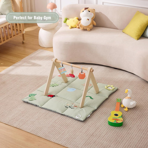 9-in-1 Tummy UTEX Premium Time Mat, Baby Play Mat, Soft Sensory Mat for Infants, Newborn Essentials Gift