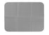 Ubbi On-the-Go Diaper Changing Mat, Soft Comfortable Accessory for Newborns, Easy to Clean, Portable, Gray