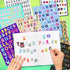 Fashion Angels 2,000+ Alphabet Sticker Book, Fun & Colorful Craft Letter Stickers for Kids & Teens Notebooks
