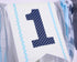 1st WAOUH Birthday High Chair Banner - First birthday party Decorations For Rag Tie Fabric GarlandPhoto Booth Props