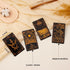 78 Set SUGEYA Tarot Cards with Guide Book, Black Tarot Deck Gift with Tarot Cloth, Chakra Stones and More, Tarot Cards