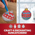 15 Blue Marble Santa's Christmas Craft Kit for Kids - Magical Christmas Crafts for Kids, Make Suncatchers, Paint