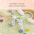 NUK Besties Pacifier Holder with Stuffed Animal & Silicone Pacifier