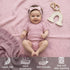 Pack 2 Pack Pro Goleem Muslin n Play Sheets for Girls, Soft Breathable Cotton Fitted Mini Crib Sheets, Baby Sheets