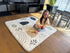 Miotetto Baby Mat for Floor, 50" x 50" Playpen Mat, Thick Soft