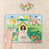 Melissa & Doug Pets Wooden Peg Puzzle, 8 pcs