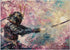 Art of Socks Cherry Blossom and Samurai Jigsaw Puzzle 1000 Pieces for Adults - Floral