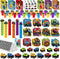 BenLouis 96Pcs Monster Truck Party Favors Truck Car Birthday Stampers Stickers School