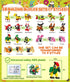 Valentines Day Gifts for Kids Classroom, 28 Packs Animal Building Blocks with Cards and Stickers for School Party Favors
