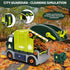 Brixlytoys Set, 3 4 5 6 7 8 Trucks Take Apart Toys with Electric Drill, DIY Electric City Clean Truck Toy Disassembly