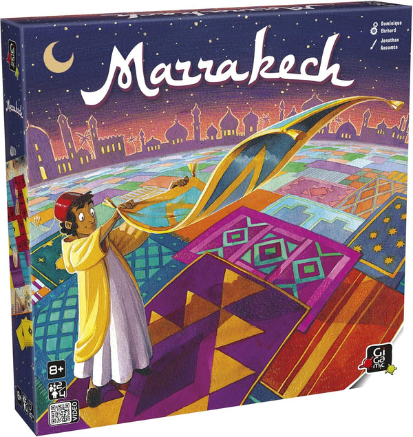 Marrakech Strategy Game for Families and Adults, Ages 8+, 2 to 4 Players, 20 Minutes