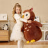 EARTHSOUND Giant Owl Stuffed Animal Plush Toy, Large Jumbo Cute Soft Fluffy Plushie, Gifts for Kids