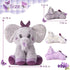 Mommy 13" Set Elephant Stuffed Animal Mom and Baby Plush Toy, Cute Small Soft Mama Family Toys with Mini Little